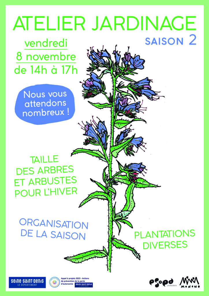 CITE FLOREAL_S2_affiche atelier 1_novembre