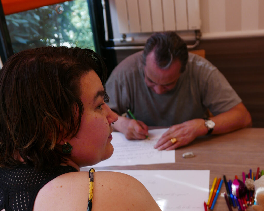 Jade et Gérard, avril 2025 ©️ Alissone Perdrix